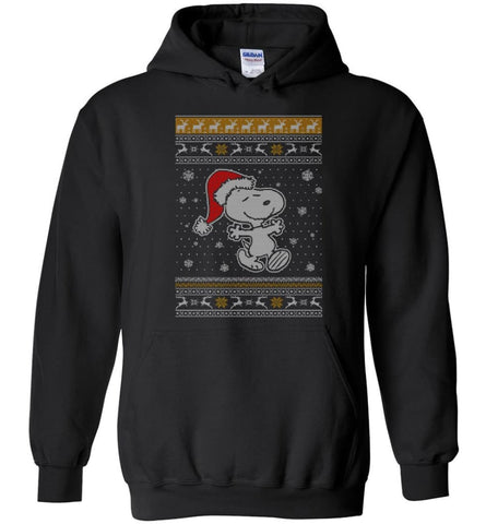 Want A Hug Snoopy Hoodie Sweatshirt Peanuts Snoopy Christmas Sweater Toddler 2017 - Hoodie - Black / M
