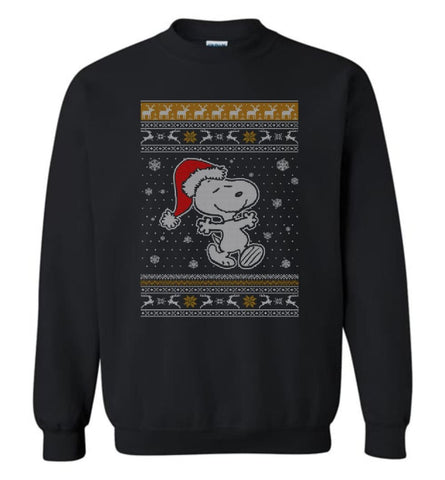 Want A Hug Snoopy Hoodie Sweatshirt Peanuts Snoopy Christmas Sweater Toddler Sweatshirt - Black / M