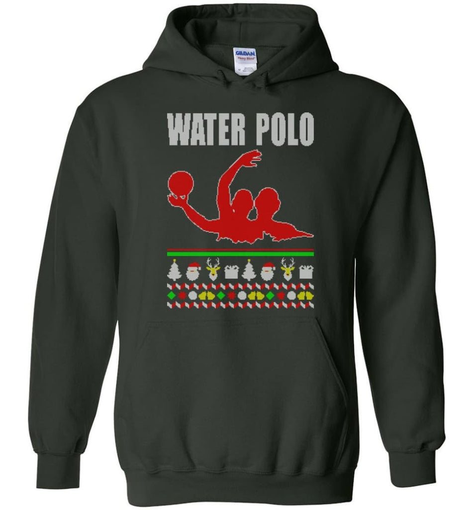 Water Polo Ugly Hoodie - Forest Green / M