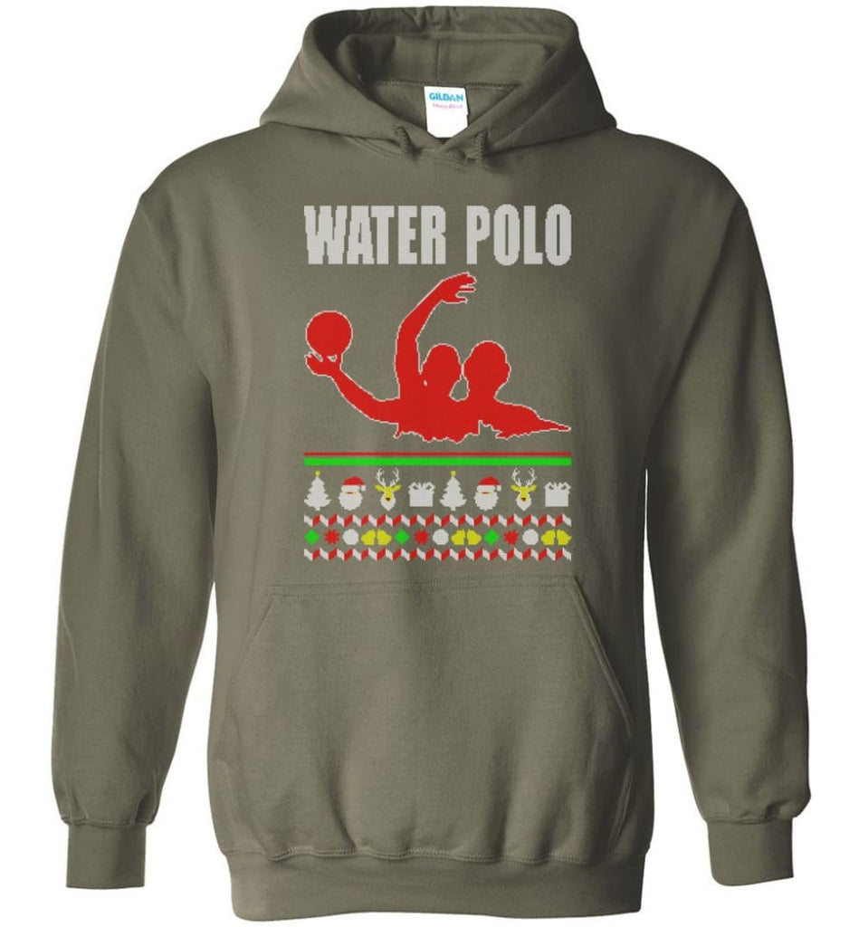 Water Polo Ugly Hoodie - Military Green / M
