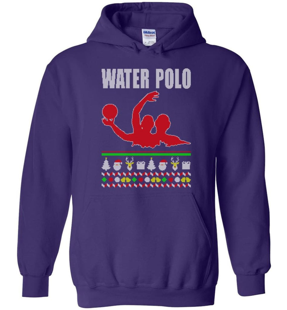 Water Polo Ugly Hoodie - Purple / M